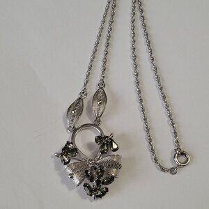 Green Stones Sterling Silver Joseph Esposito ESPO Necklace 925